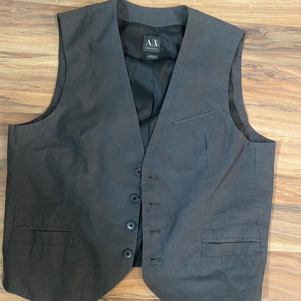 Gray Men’s Armani Exchange Vest
